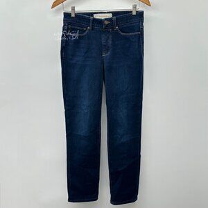 Soft Surroundings Dark Wash Straight Leg Denim Jeans Size XS